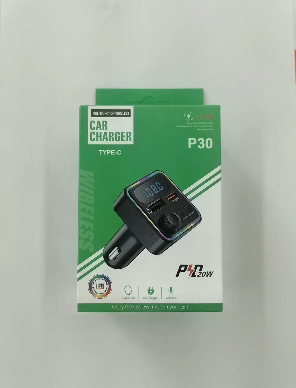 CARGADOR DE CARRO P30