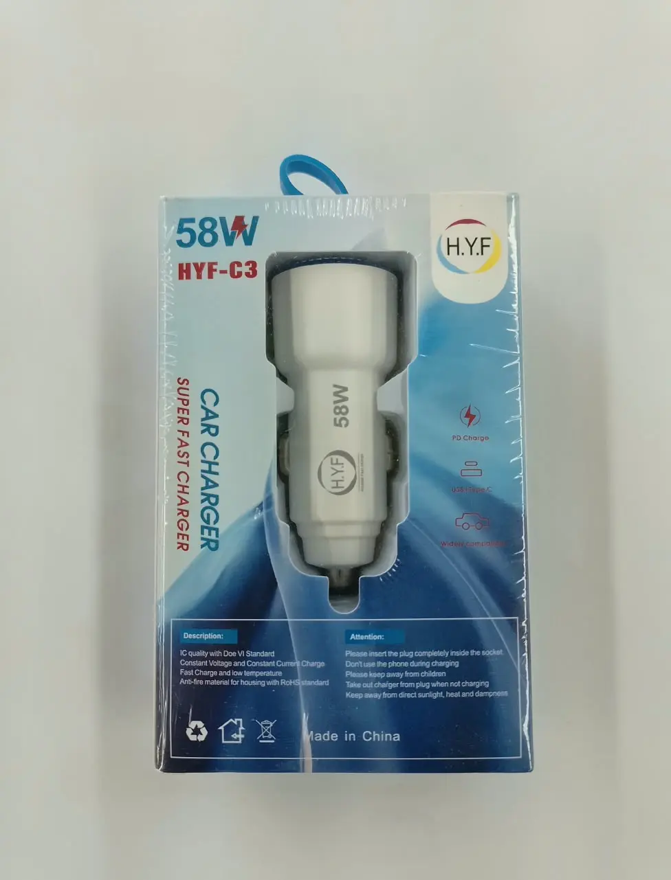 CAR CHARGER HYF-C3