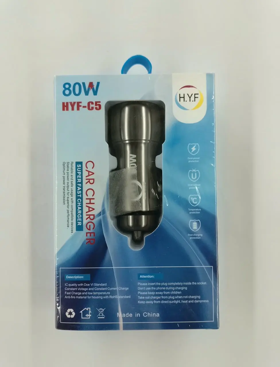 CARGADOR DE CARRO HYF-C5