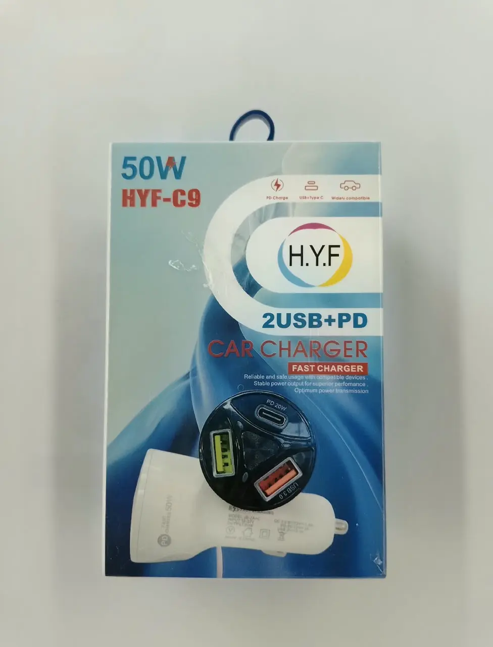 CARGADOR DE CARRO HYF-C9