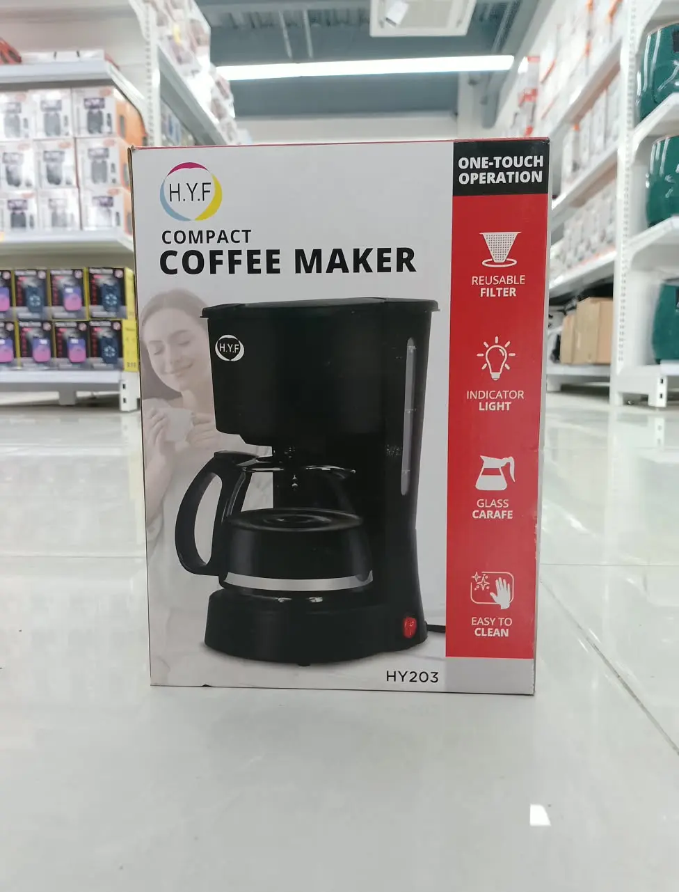 CAFETERA DE GOTEO HY 203