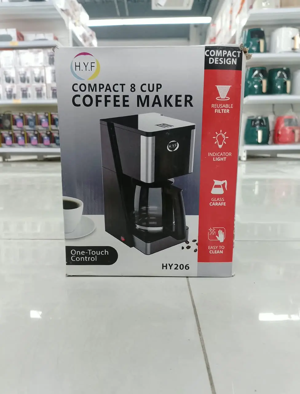 CAFETERA DE GOTEO HY 206