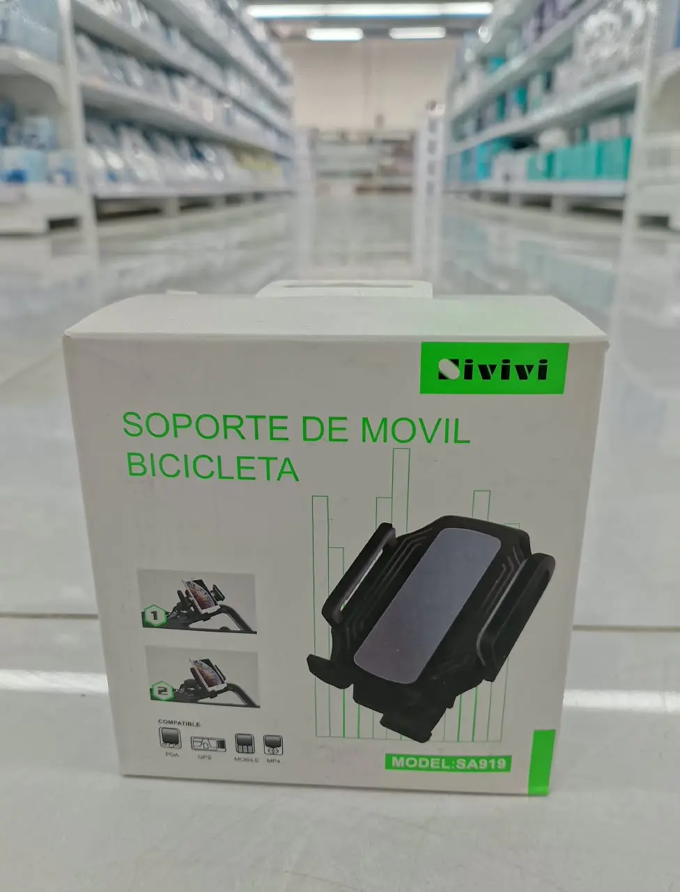 SOPORTE DE TELEFONO PARA BICICLETAS SA919