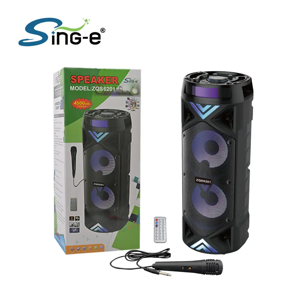 Altavoz portátil Bluetooth Sing-e ZQS6201.