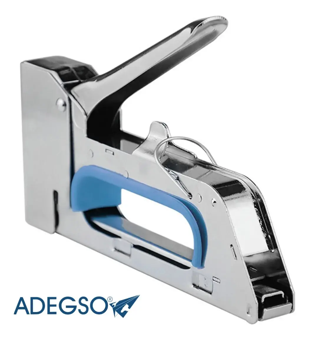 Grapadora manual de metal para grapas de grado profesional ADEGSO AD-50462